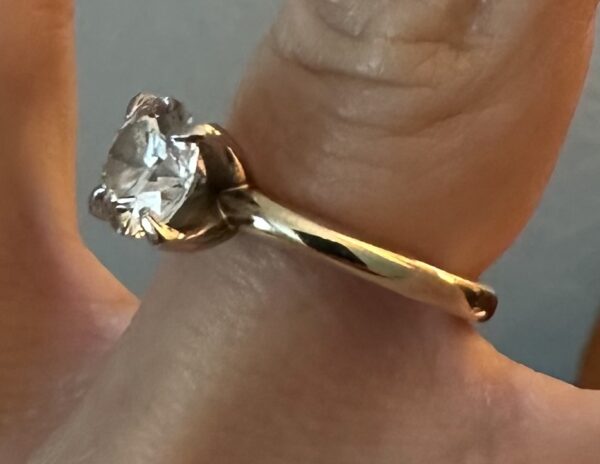 GSI 1.78 Carat I VS2 Round Lab Grown Ring - Image 4