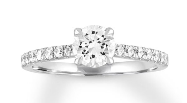 7/8 Carat I I2 Round Natural Diamond Ring - Image 3