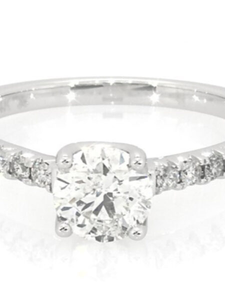 7/8 Carat I I2 Round Natural Diamond Ring - Image 6