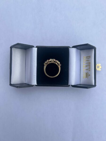 1.45 CT G VS1 Princess Cut Natural Diamond Ring - Image 2