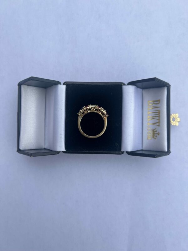 1.45 CT G VS1 Princess Cut Natural Diamond Ring - Image 2