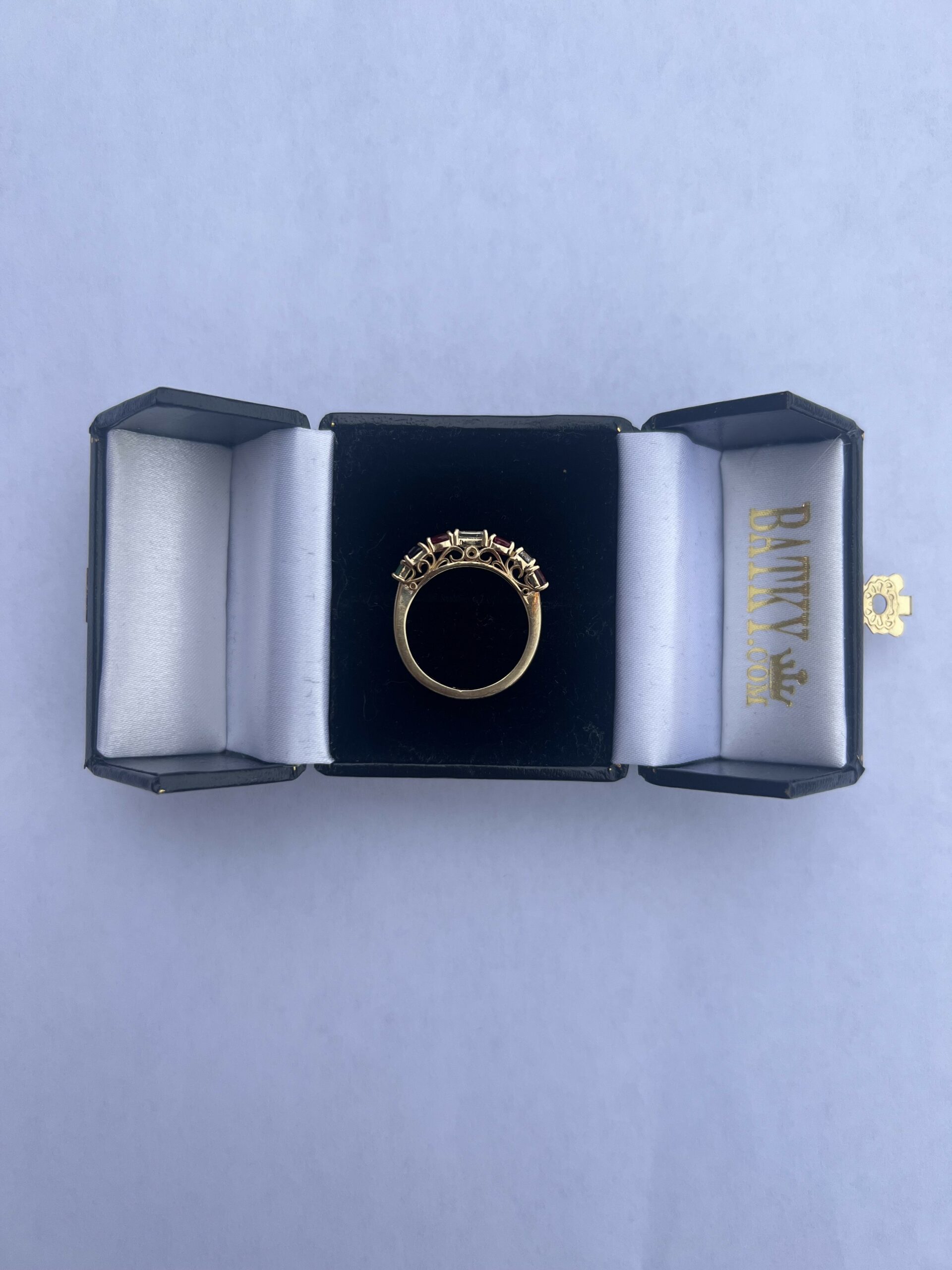 1.45 CT G VS1 Princess Cut Natural Diamond Ring - Image 2