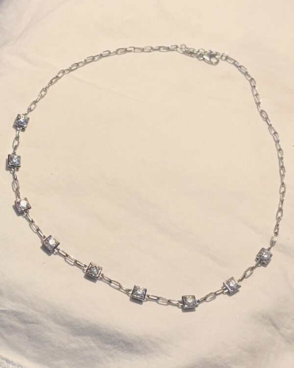 4 Carat H VS2 Round Lab-Grown Diamond Necklace - Image 6