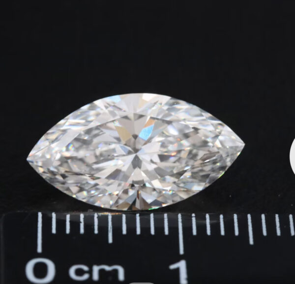 IGI 4.04 Carat F VS1 Marquise Lab-Grown Diamond Loose Diamond - Image 2