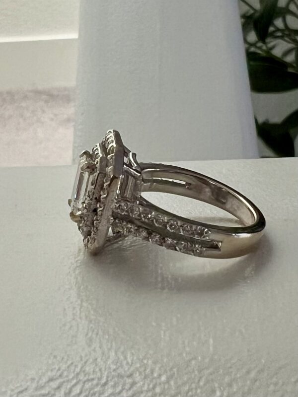 Not Sure/Unknown 1 Carat J I1 Emerald Natural Diamond Other Diamond Jewelry - Image 5