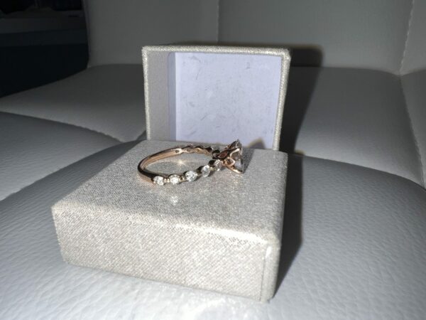 GCAL 1.09 Carat I VS2 Oval Lab Grown Ring - Image 6