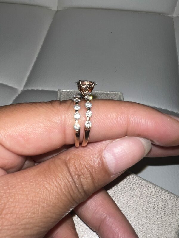 GCAL 1.09 Carat I VS2 Oval Lab Grown Ring - Image 3