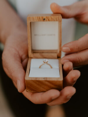 IGI 1.61 Carat D VVS2 Round Lab-Grown Diamond Ring