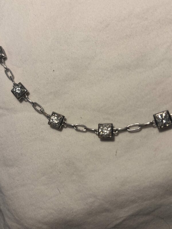 4 Carat H VS2 Round Lab-Grown Diamond Necklace - Image 5