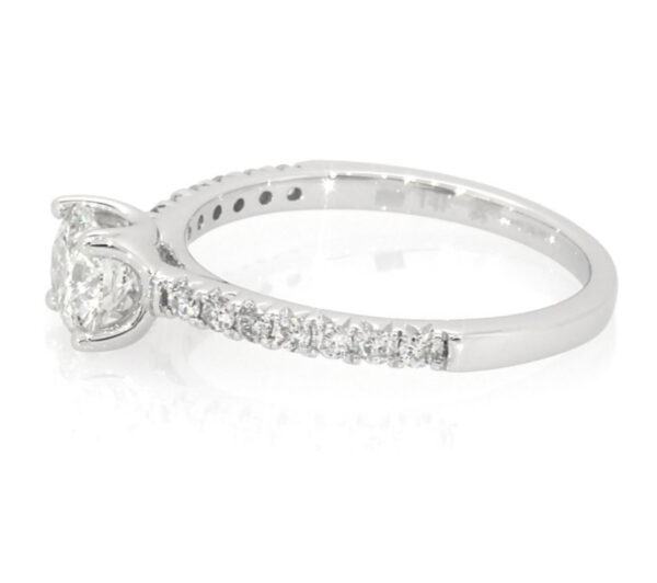 7/8 Carat I I2 Round Natural Diamond Ring - Image 7