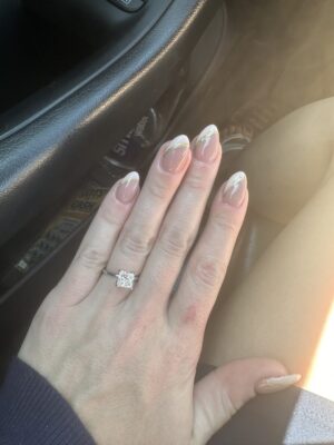 IGI 2.3 Carat G VS1 Princess Lab-Grown Diamond Ring