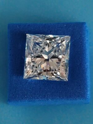 IGI 3.52 Carat D VVS2 Princess Lab-Grown Diamond Loose Diamond