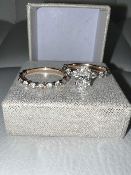 GCAL 1.09 Carat I VS2 Oval Lab Grown Ring - Image 7
