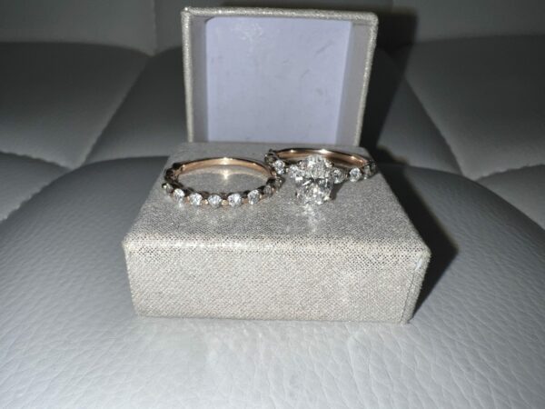 GCAL 1.09 Carat I VS2 Oval Lab Grown Ring - Image 7