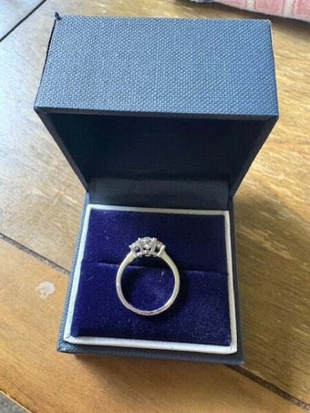1.02 Carat E VVS2 Oval Lab Grown Ring - Image 5