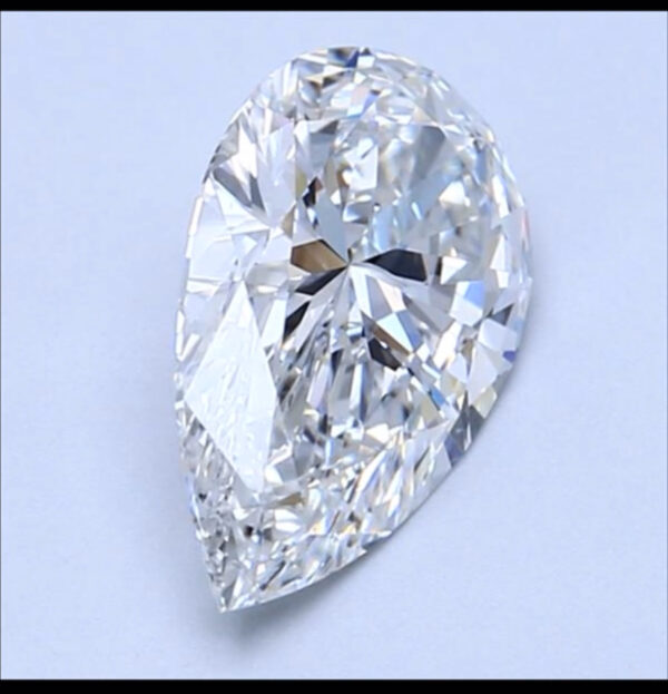 IGI 1.7 Carat F VVS2 Pear Lab Grown Loose Diamond - Image 4