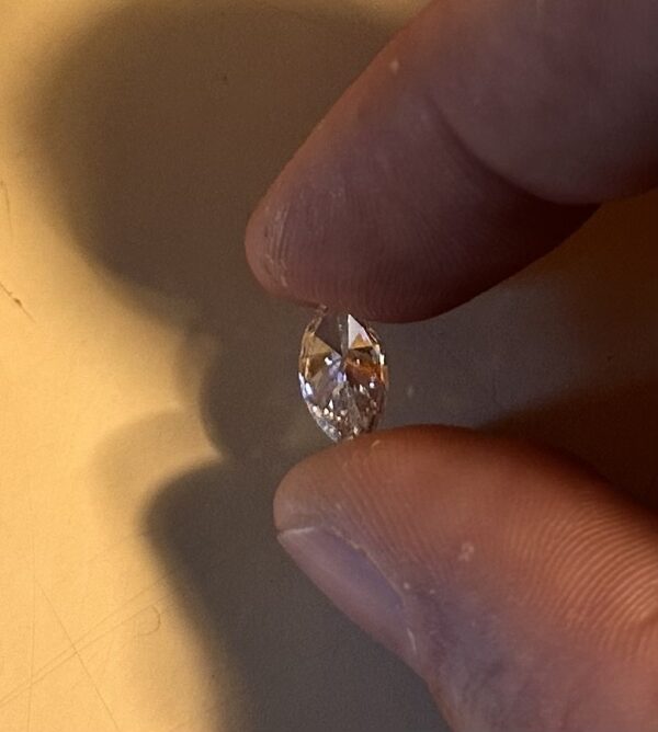IGI 1.41 CT VS1 E Lab Grown Marquise Loose Diamond - Image 2