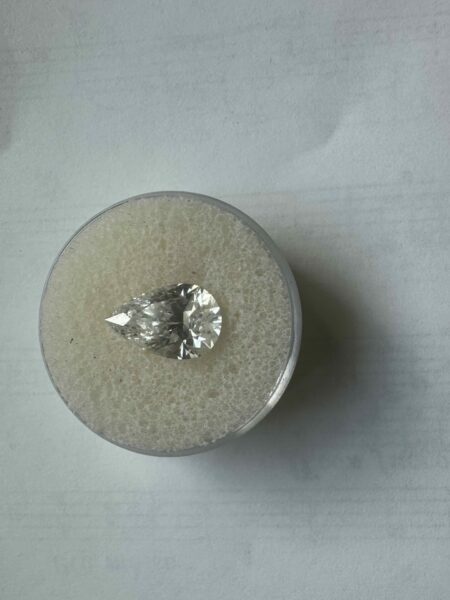 GIA 2.81 Carat D VS1 Pear Lab Grown Loose Diamond