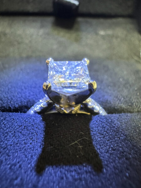 IGI 1.52 Carat I VS2 Princess Lab Grown Ring - Image 4