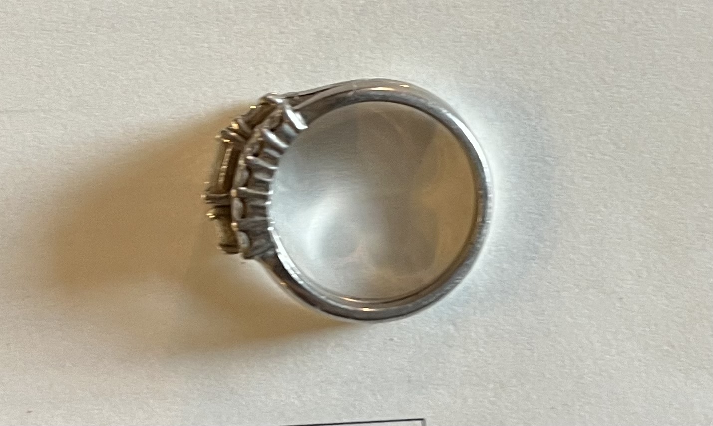 Not Sure/Unknown 1.2 Carat D SI2 Princess Lab Grown Ring - Image 3