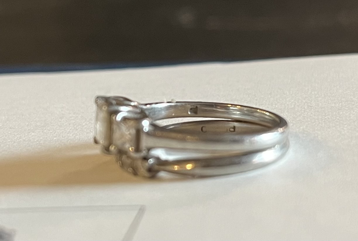 Not Sure/Unknown 1.2 Carat D SI2 Princess Lab Grown Ring - Image 4