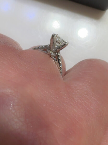 IGI 1.52 Carat I VS2 Princess Lab Grown Ring - Image 3