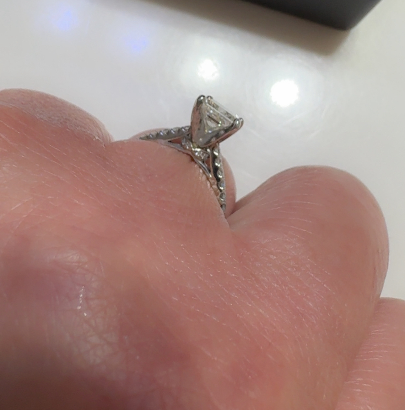 IGI 1.52 Carat I VS2 Princess Lab Grown Ring - Image 3