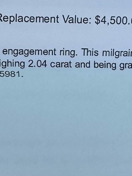 2.04 Carat G VVS2 Emerald Lab Grown Ring - Image 7