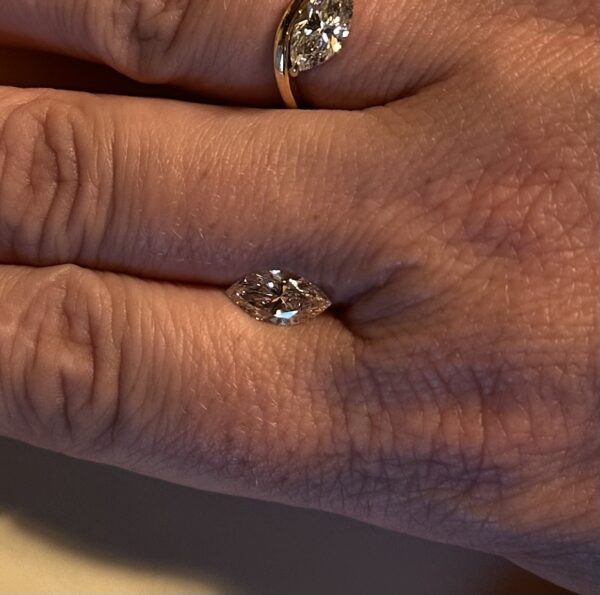 IGI 1.41 CT VS1 E Lab Grown Marquise Loose Diamond - Image 6