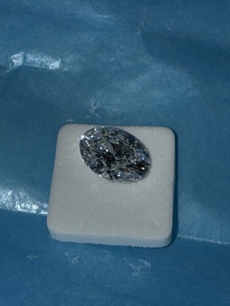 IGI 4.58 Carat D VS1 Oval Lab Grown Loose Diamond