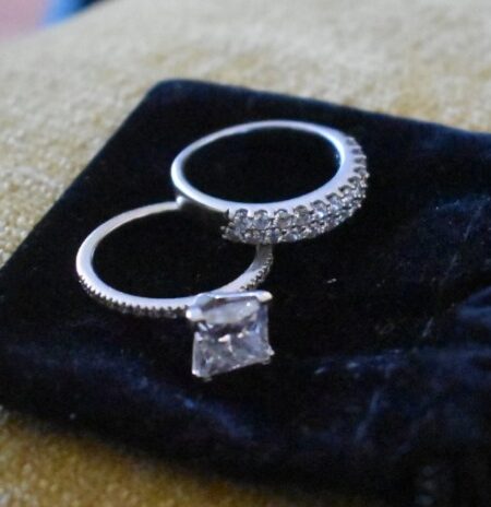 IGI 2.82 Carat G VS1 Princess Lab Grown Ring
