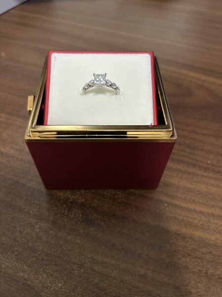 IGI 1.49 Carat E VVS2 Princess Lab Grown Ring