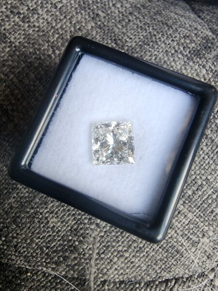 IGI 2.86 Carat F VS2 Princess Lab Grown Loose Diamond