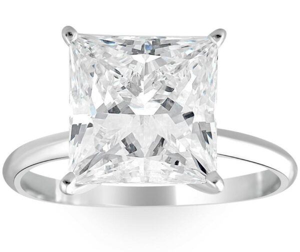 IGI 3.11 Carat H VVS2 Princess Lab Grown Ring - Image 1