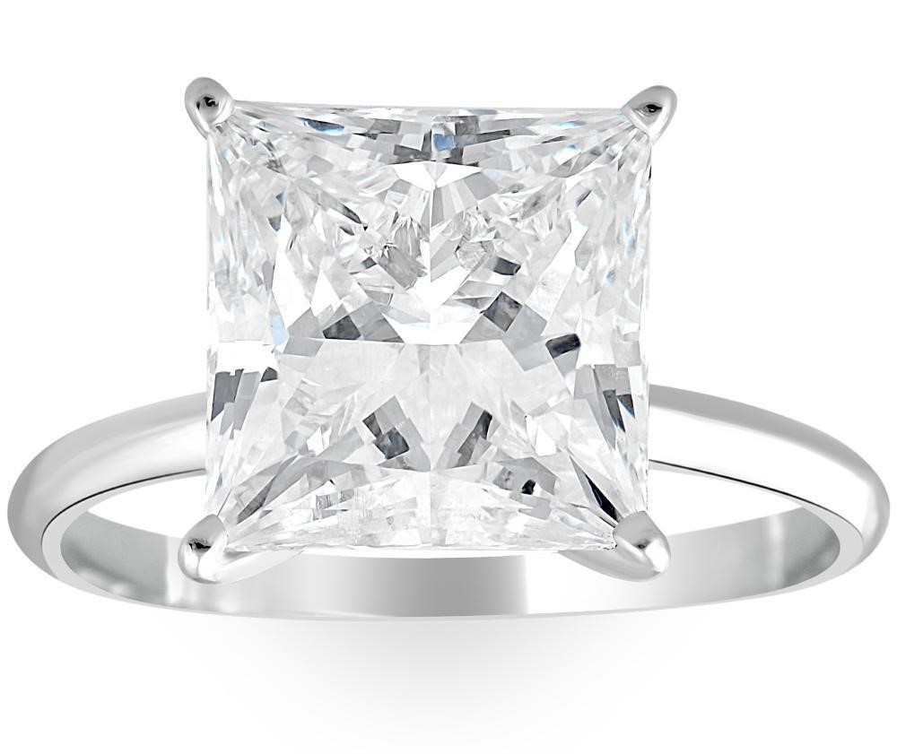 IGI 3.11 Carat H VVS2 Princess Lab Grown Ring - Image 1