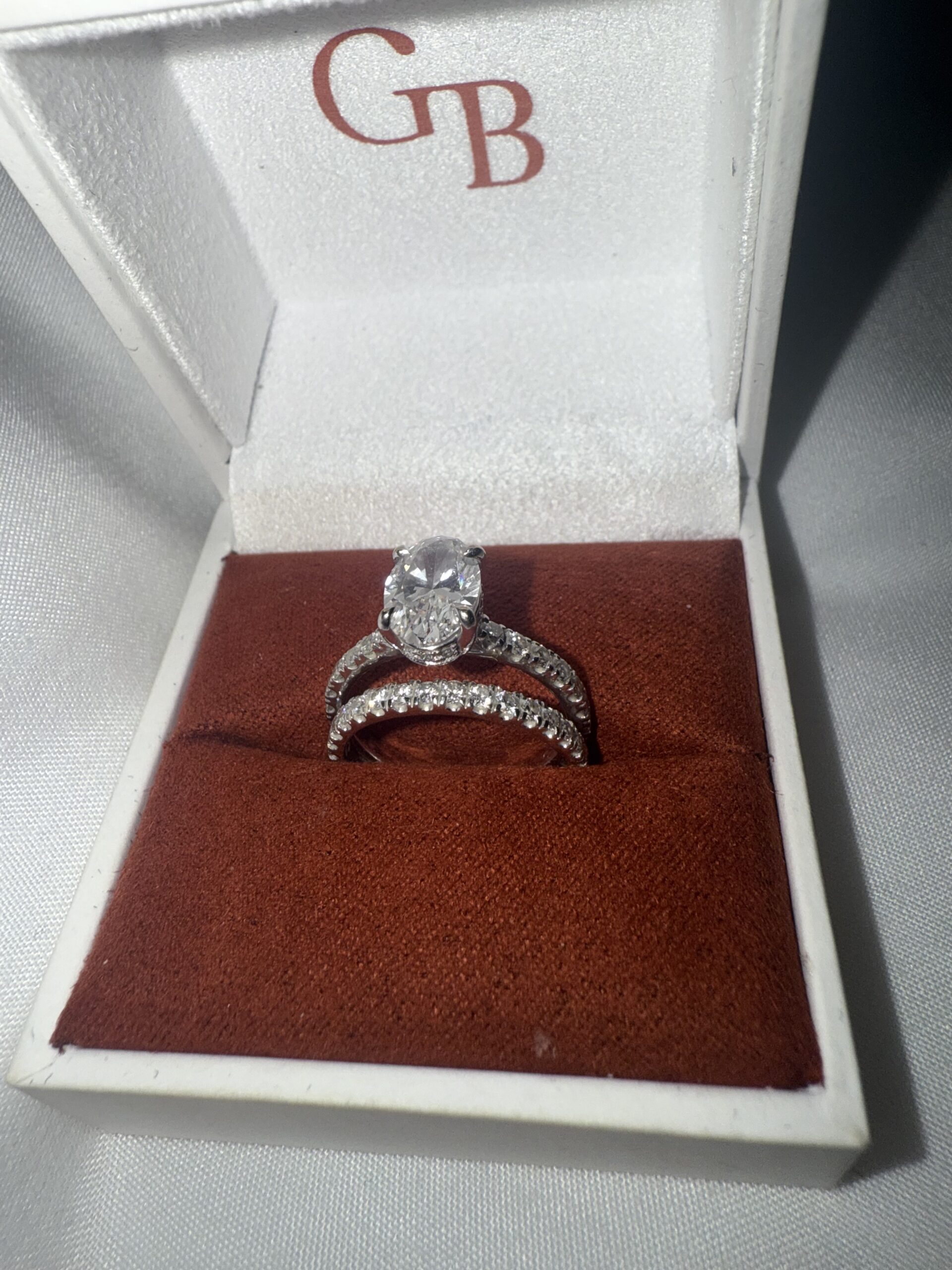 IGI 2.25 Carat F VS2 Oval Lab Grown Ring - Image 4