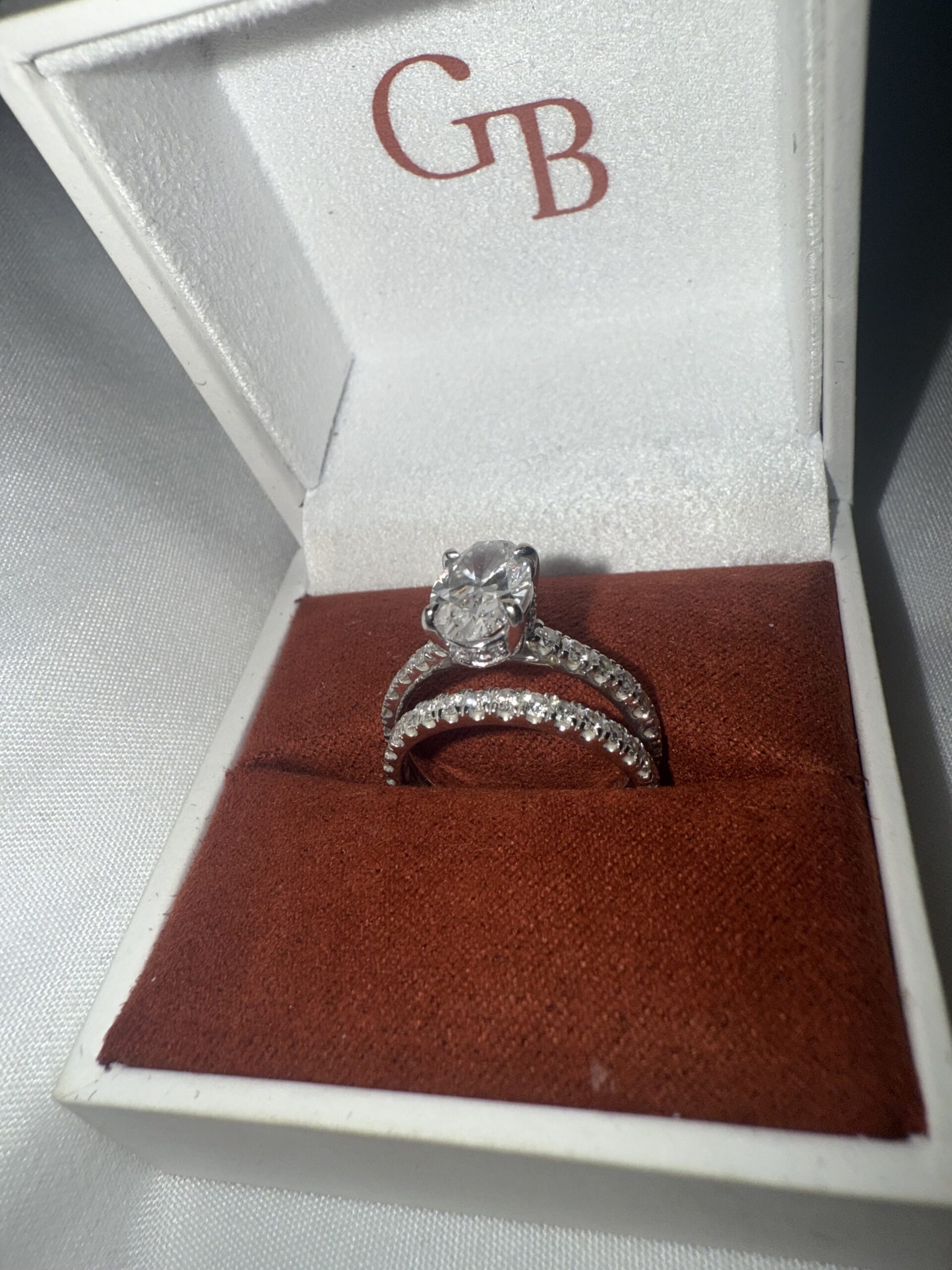 IGI 2.25 Carat F VS2 Oval Lab Grown Ring - Image 2