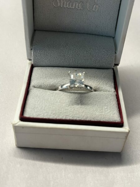 IGI 1.67 Carat F VS1 Princess Lab Grown Ring