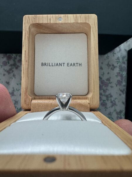 Not Sure/Unknown 1.50 Carat E VS1 Round Lab Grown Ring - Image 5