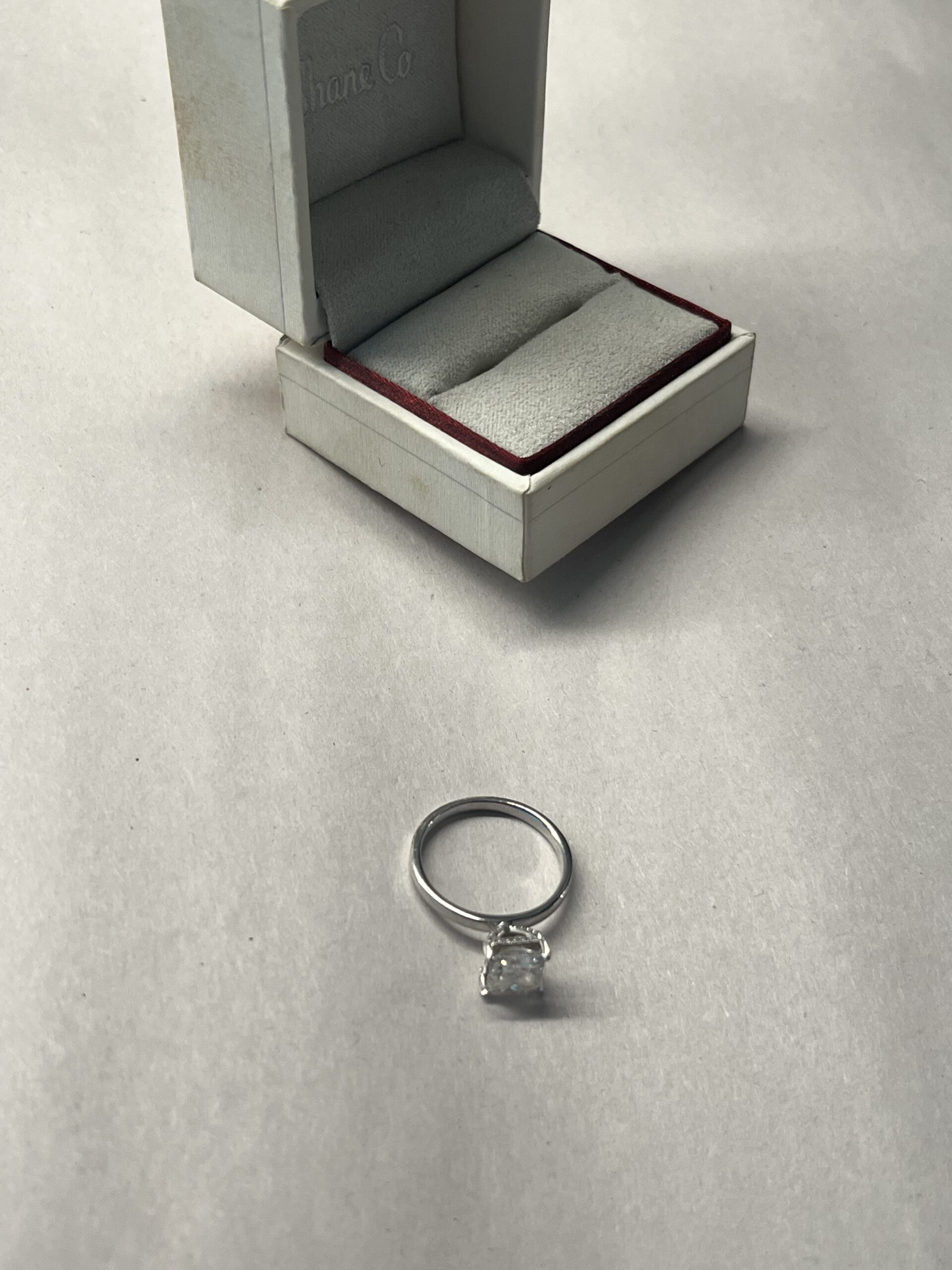 IGI 1.67 Carat F VS1 Princess Lab Grown Ring - Image 3