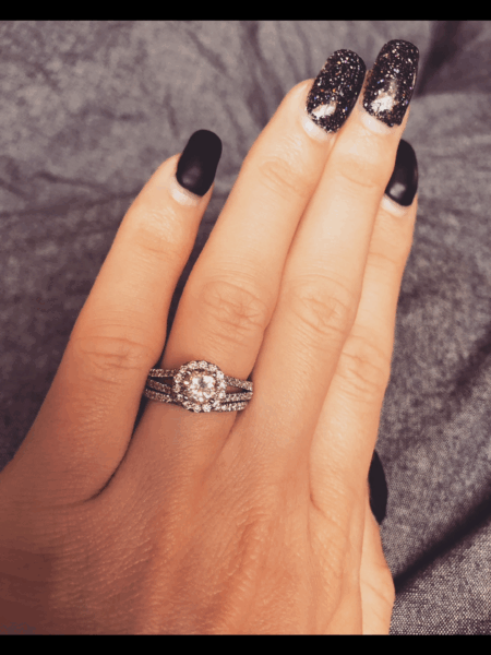 IGI 1.58 Carat H I1 Round Natural Diamond Diamond Ring - Image 2