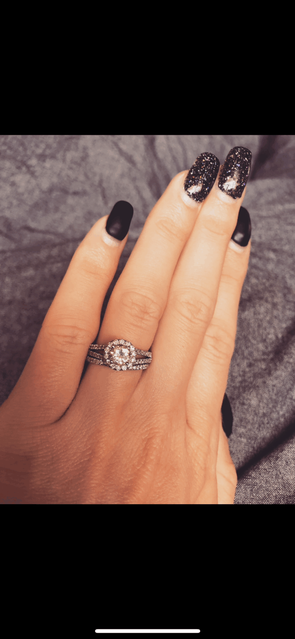 IGI 1.58 Carat H I1 Round Natural Diamond Diamond Ring - Image 2
