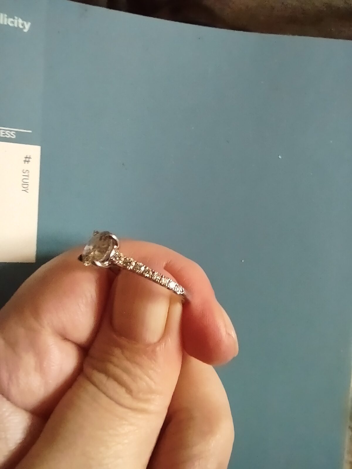 2.65 Carat I VS2 Round Lab Grown Ring - Image 2