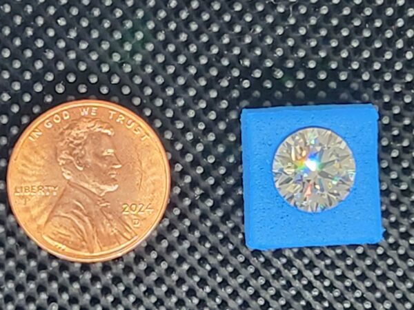 IGI 3.50 Carat D VVS2 Round Lab Grown Loose Diamond - Image 4
