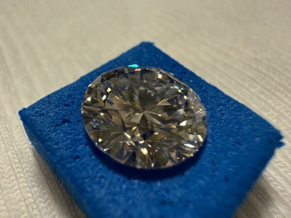 IGI 3.50 Carat D VVS2 Round Lab Grown Loose Diamond - Image 3