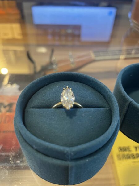 2.32 Carat I VS2 Marquise Lab Grown Ring