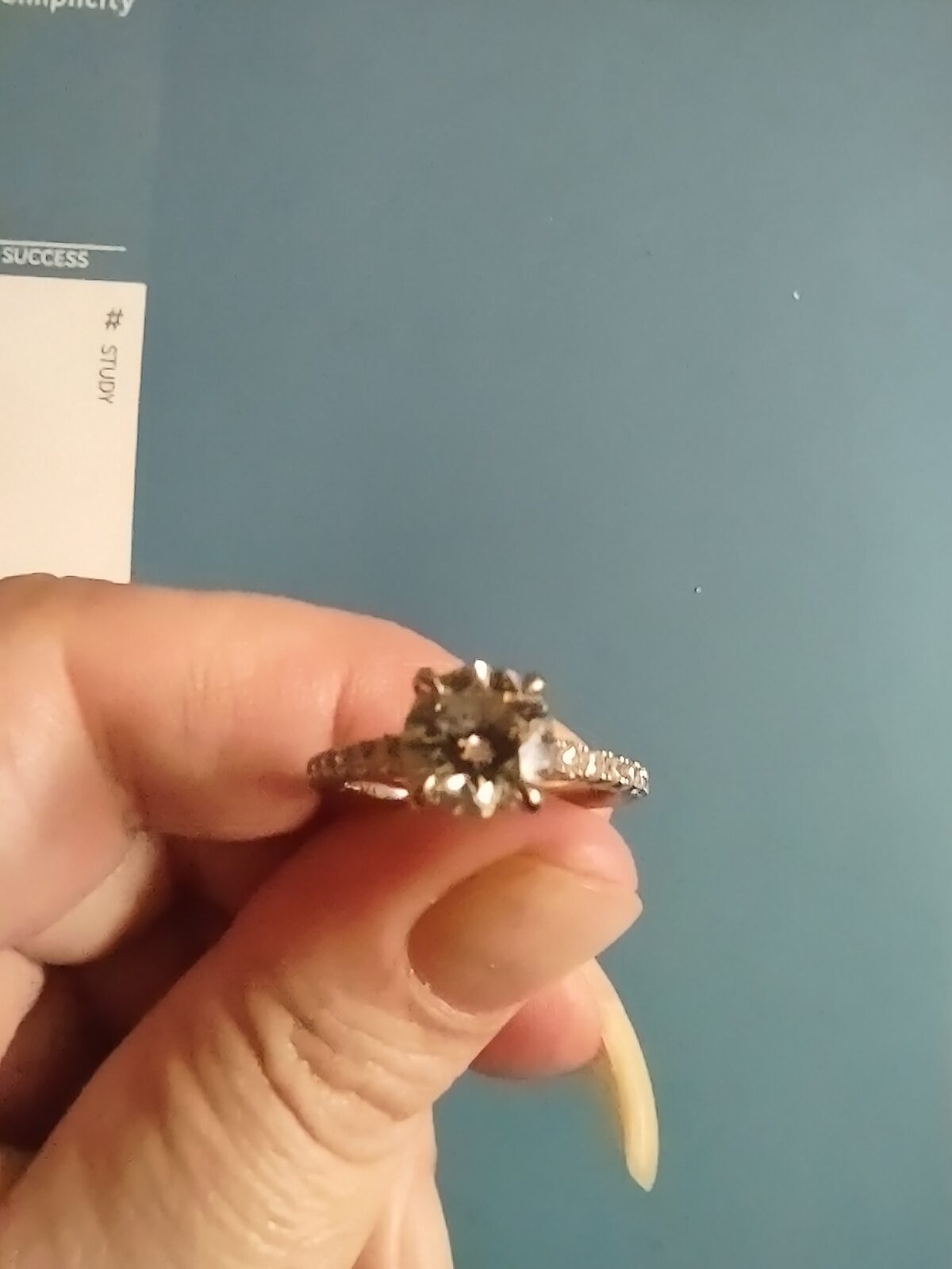 2.65 Carat I VS2 Round Lab Grown Ring - Image 5