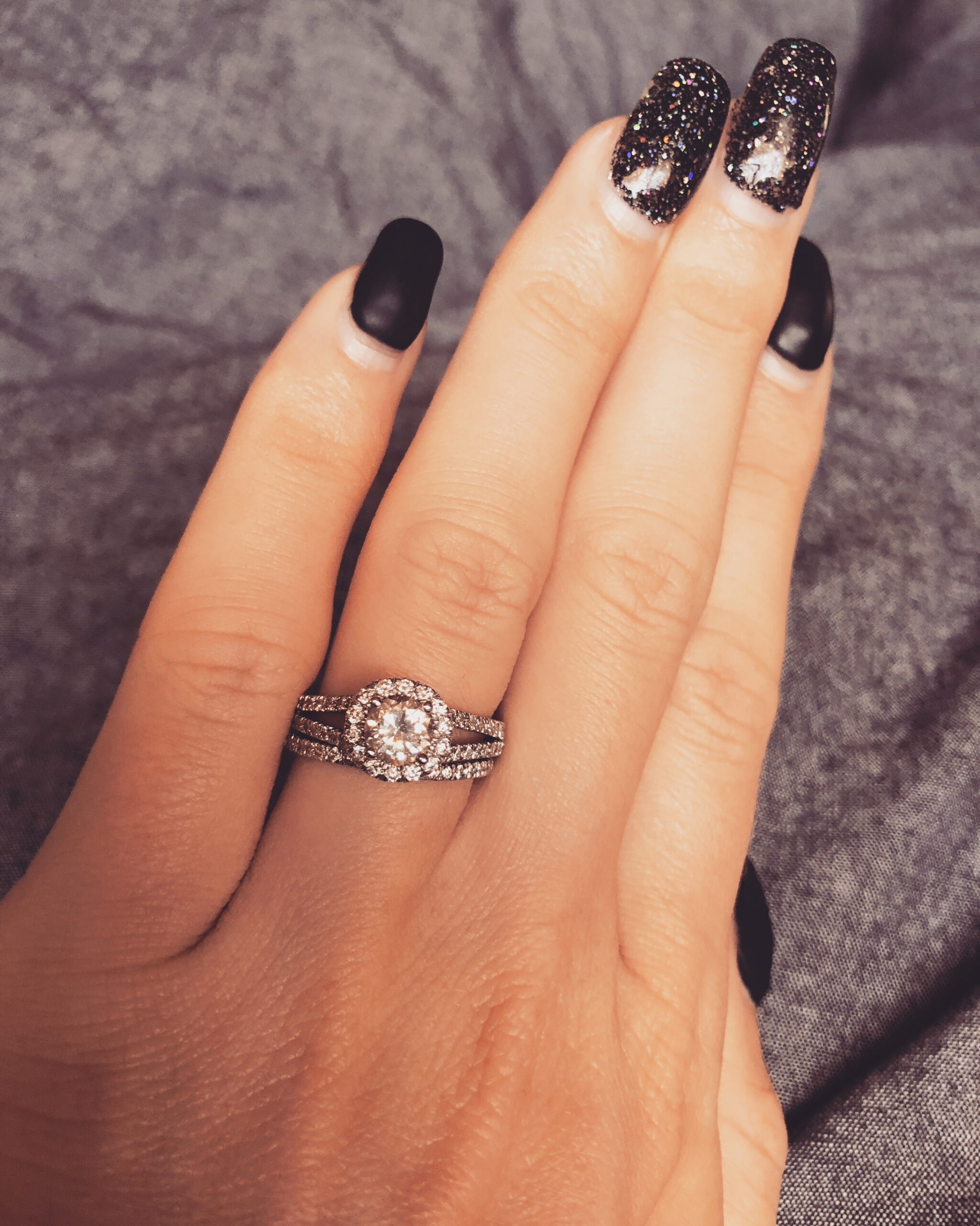 IGI 1.58 Carat H I1 Round Natural Diamond Diamond Ring - Image 1
