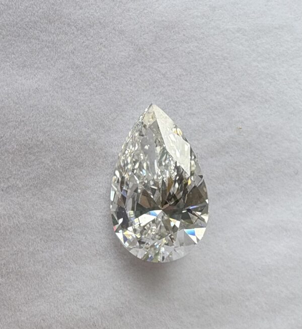 IGI 9.12 Carat E VVS2 Pear Lab Grown Diamond Loose Diamond - Image 1