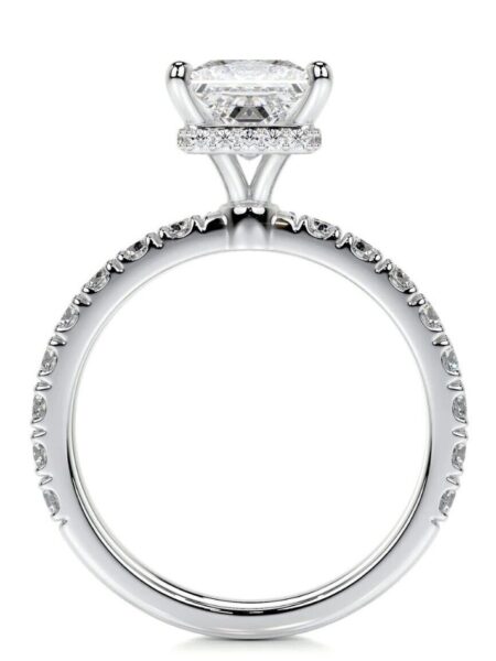 IGI 2.54 Carat F VVS2 Princess Lab Grown Diamond Ring - Image 3